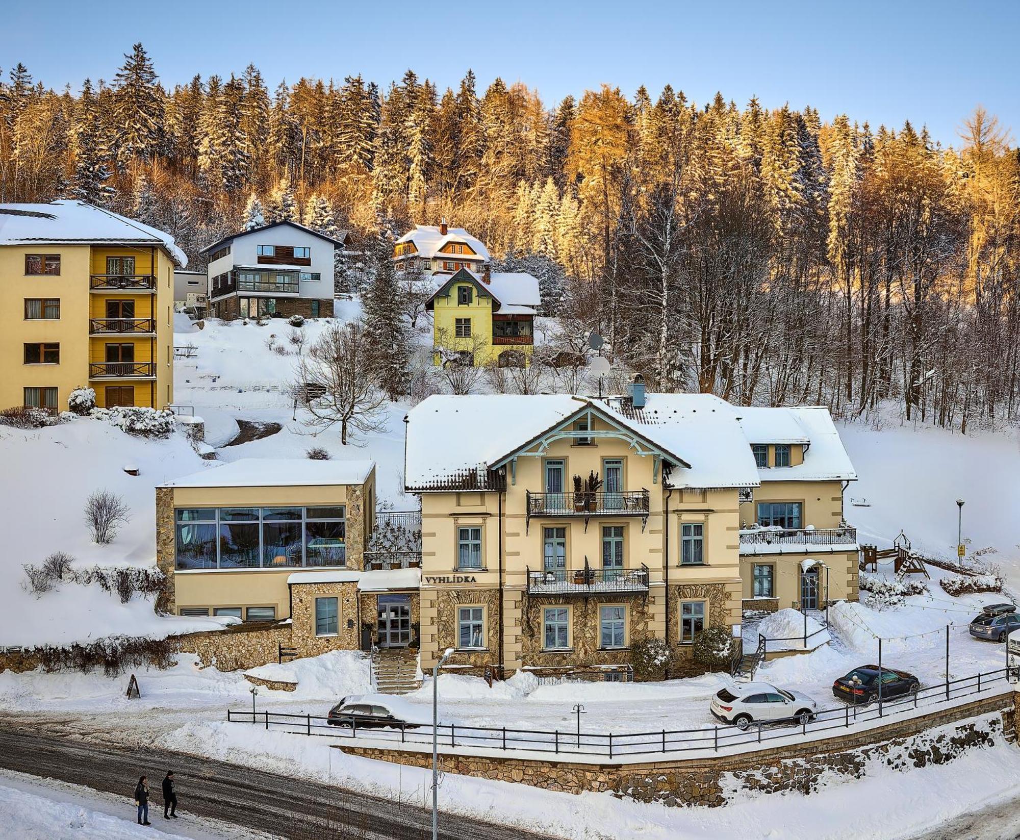 Residence Vyhlidka Janské Lázně Kültér fotó
